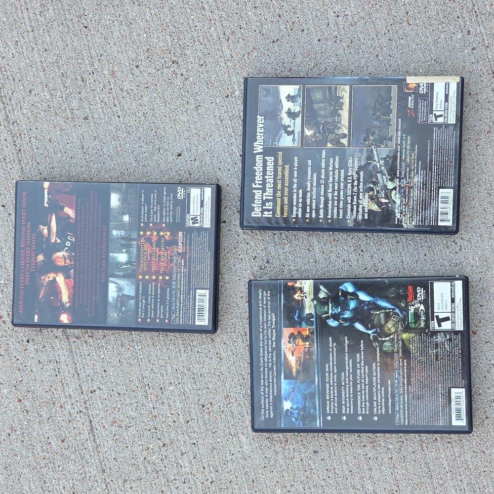 SONY PLAYSTATION 2 LOT OF 3 Video Games - Picture 2 of 11